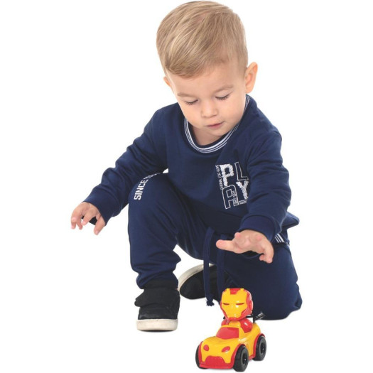 Baby Heróis - Pista com 8 Trilhos Brinquedo Educativo - Personagens  Sortidos Brinquedos Bambalalão Brinquedos Educativos